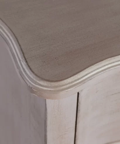 CÓMODA / MUEBLE AUXILIAR MARRÓN CLARO MADERA 80 X 45 X 60 CM